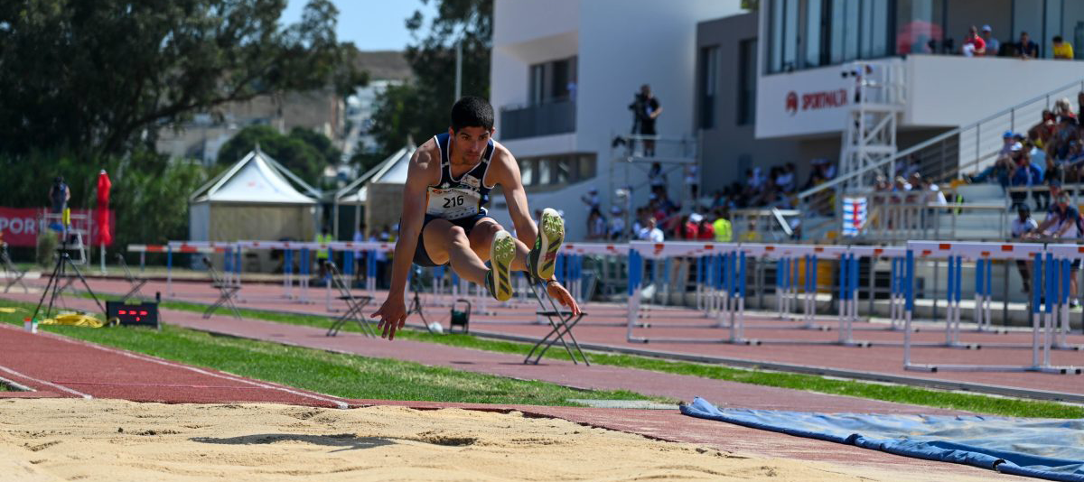 Long Jumper at the Games of the Small States of Europe GSSE